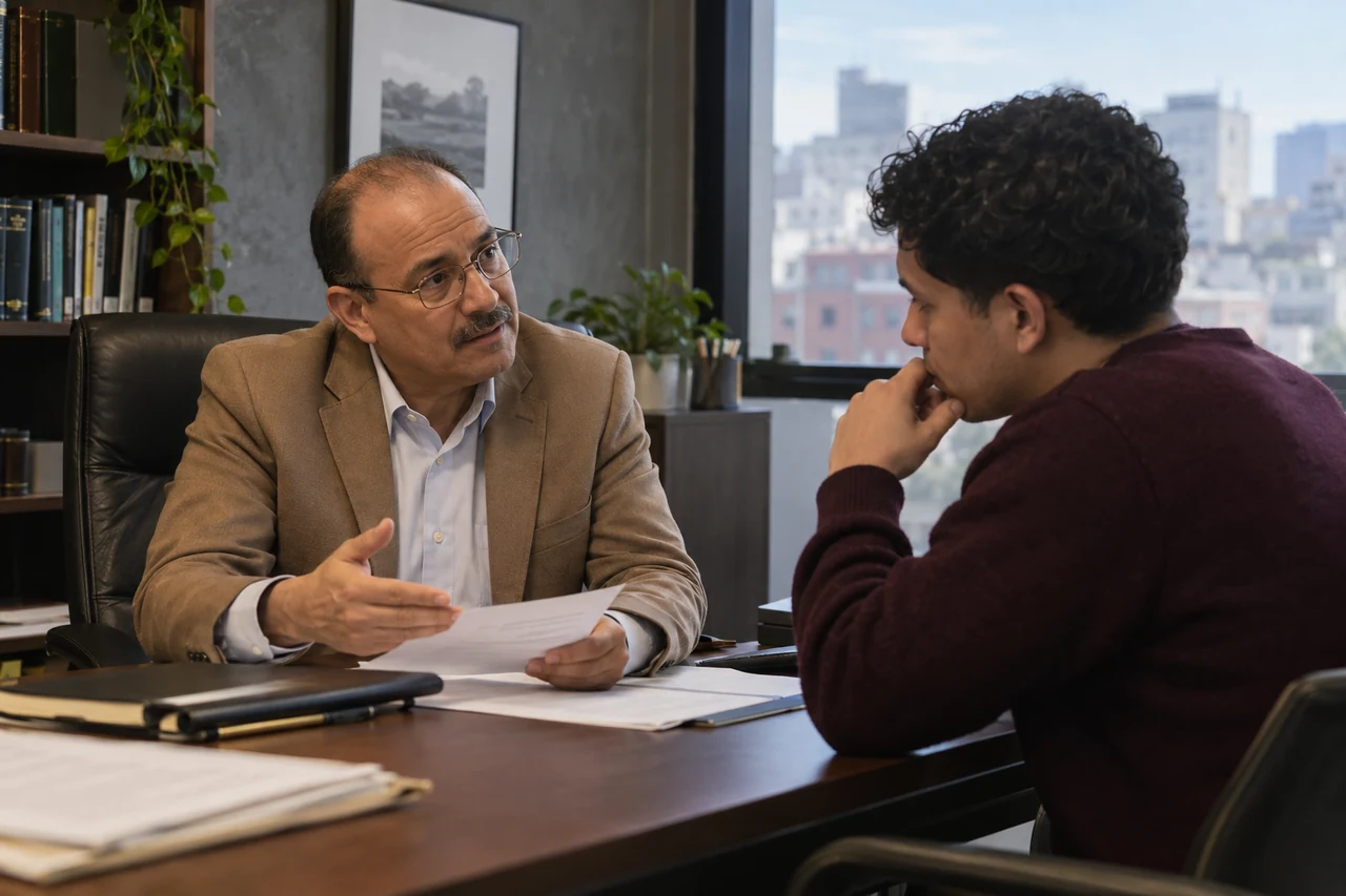 IBJ México – Defensa Escena ilustrativa de una consulta jurídica confidencial.